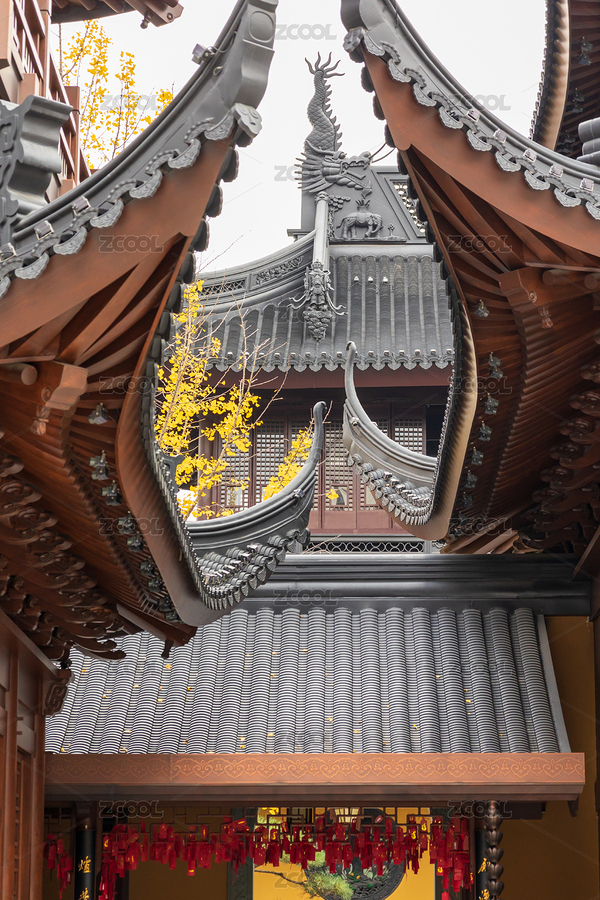 中國上海玉佛禪寺建筑結(jié)構（主預覽-4290726） - 未分類 - 站酷設計師qjmoney原創(chuàng)素材 - 站酷ZCOOL