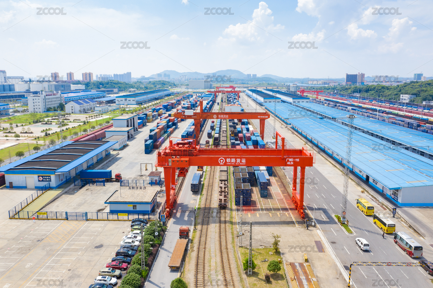 中国湖南省长沙市开福区长沙北站霞凝货场