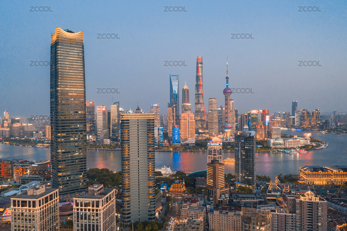 航拍北外灘與陸家嘴（主預覽-11126822） - 未分類 - 站酷設計師自由TYZ原創(chuàng)素材 - 站酷ZCOOL