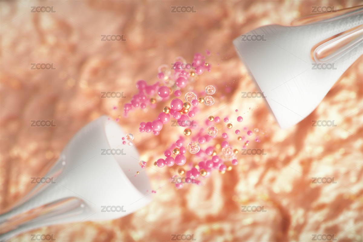抽象的神经树突，神经递质，模拟脑神经信息传递的过程，高科技生物技术的概念。（主预览-2877190） - 未分类 - 站酷设计师连接世界原创素材 - 站酷ZCOOL