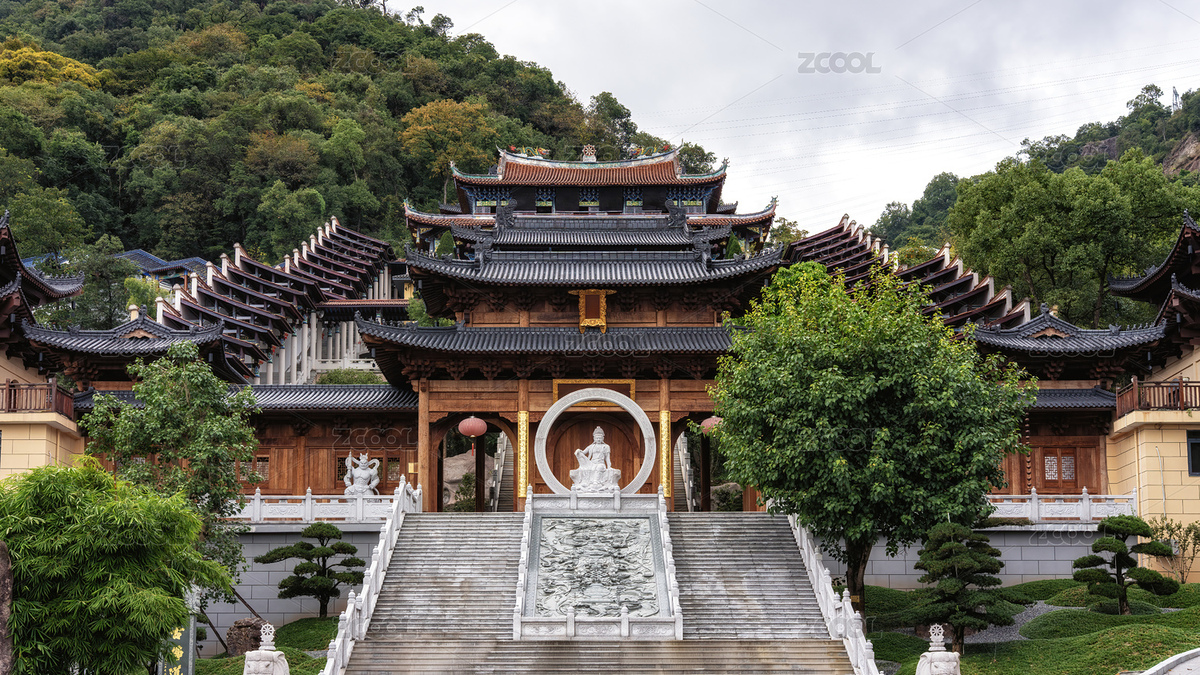 山间传统中式庙宇（主预览-12574732） - 未分类 - 站酷设计师feichangbaoquan原创素材 - 站酷ZCOOL