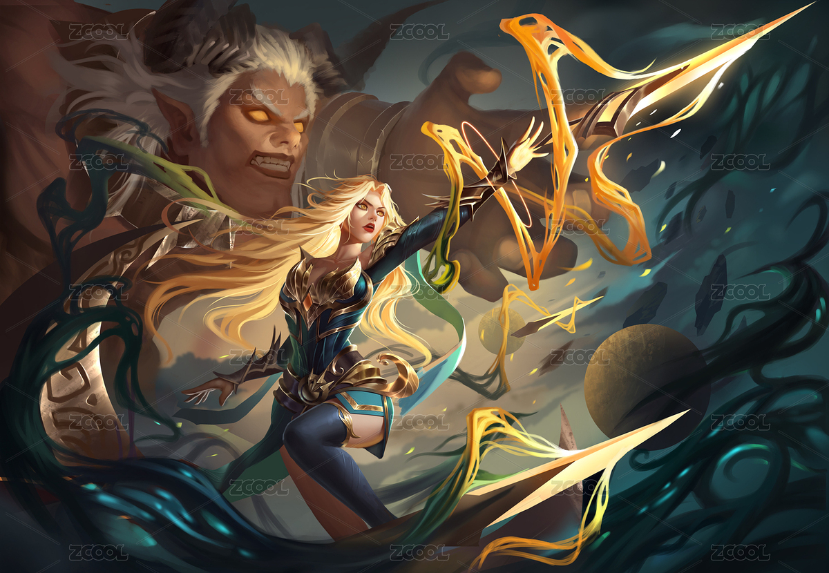 召喚師插畫（主預(yù)覽-984275） - 未分類 - 站酷設(shè)計(jì)師畫師培杰原創(chuàng)素材 - 站酷ZCOOL