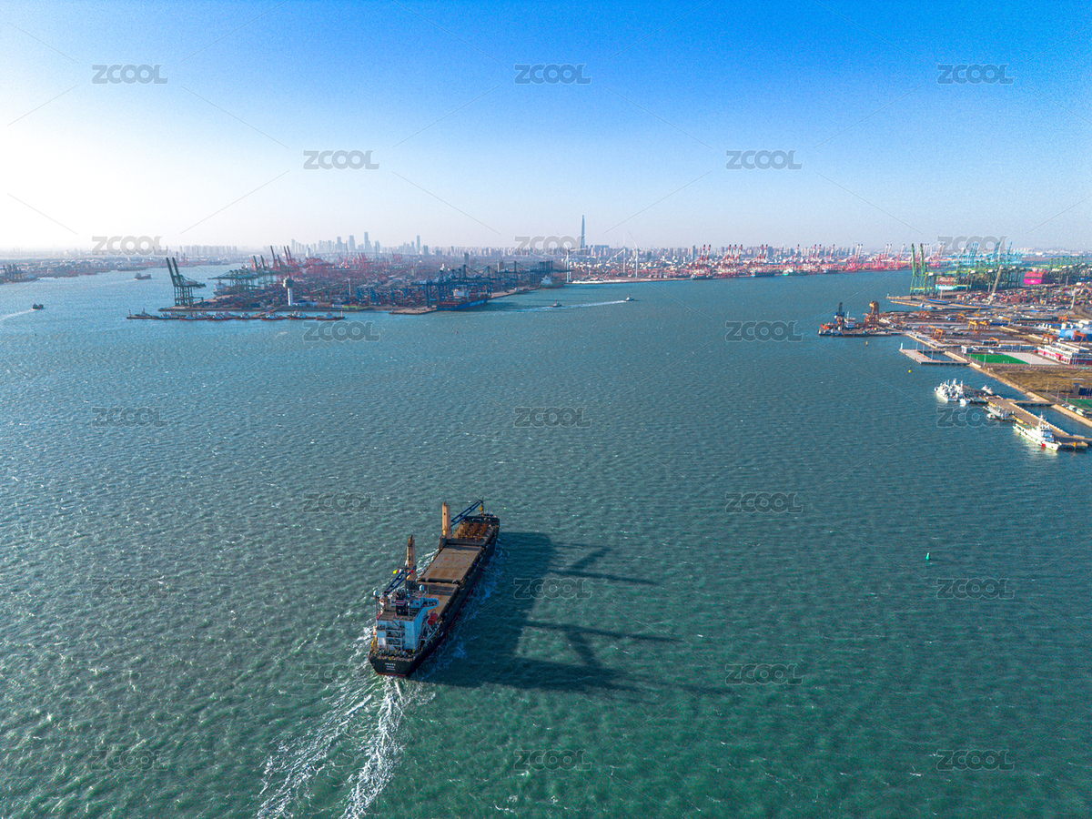 天津港港口航拍貨船貨輪航行（主預(yù)覽-9694681） - 未分類 - 站酷設(shè)計(jì)師Xiaoshuai01原創(chuàng)素材 - 站酷ZCOOL