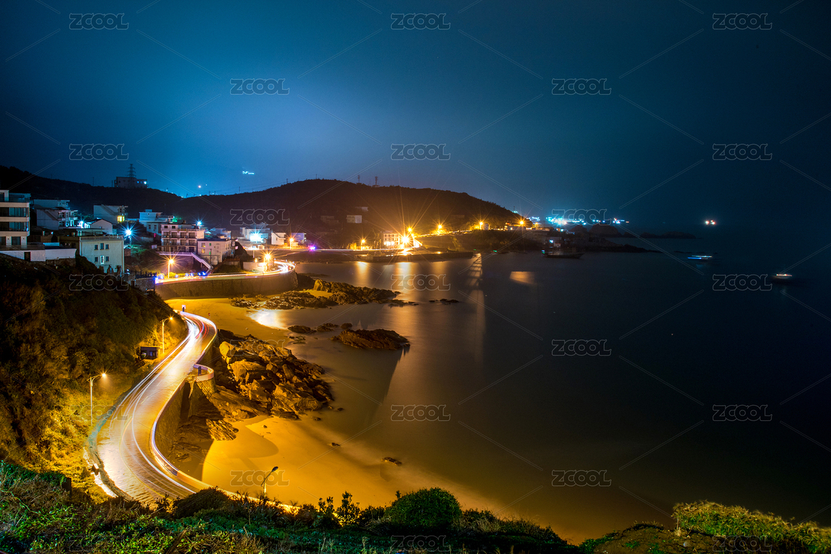 中國浙江省舟山市嵊泗縣枸杞島夜景（主預(yù)覽-5682043） - 未分類 - 站酷設(shè)計(jì)師浩然天原創(chuàng)素材 - 站酷ZCOOL