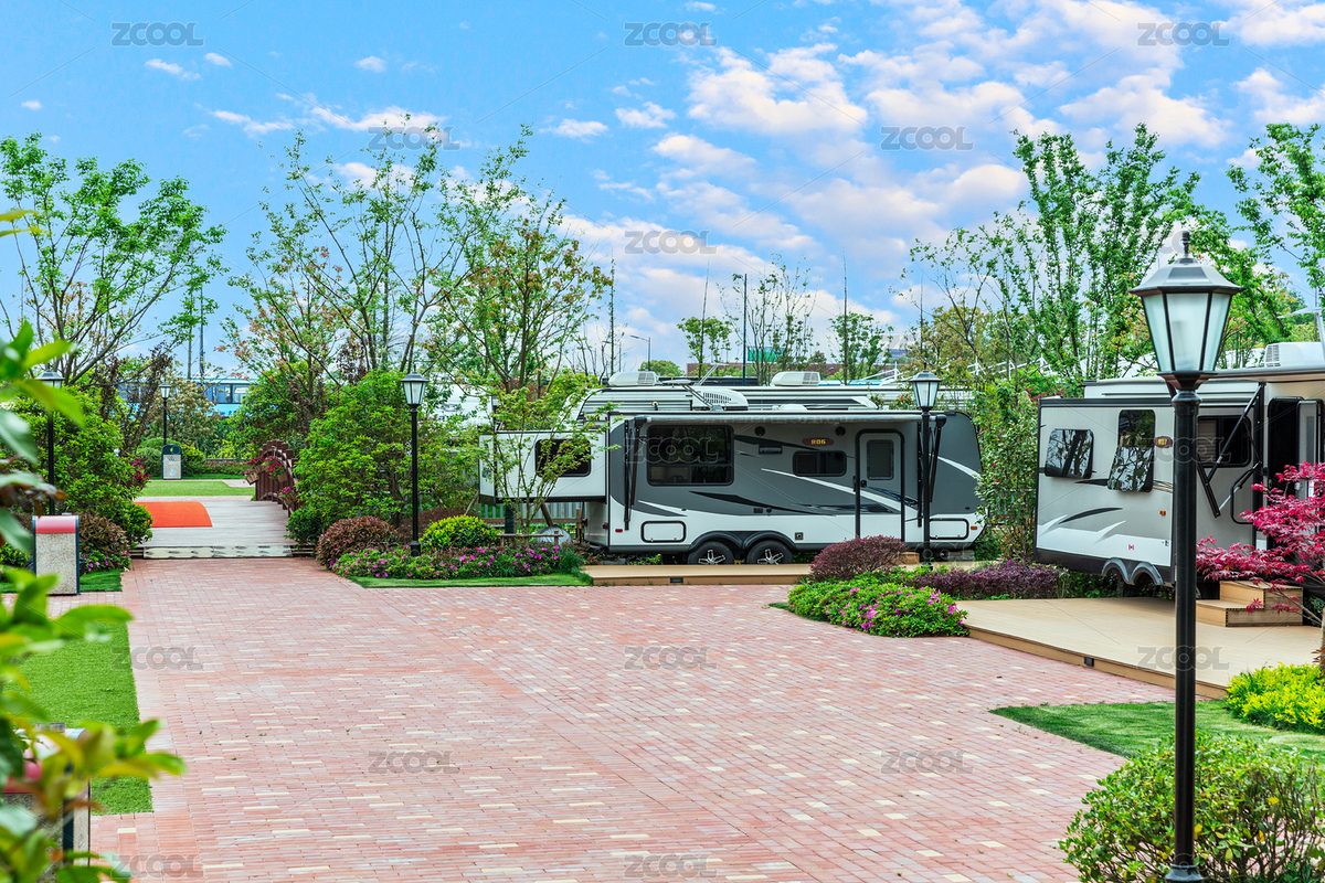 自駕游房車營(yíng)地（主預(yù)覽-7775847） - 未分類 - 站酷設(shè)計(jì)師gelinxd原創(chuàng)素材 - 站酷ZCOOL