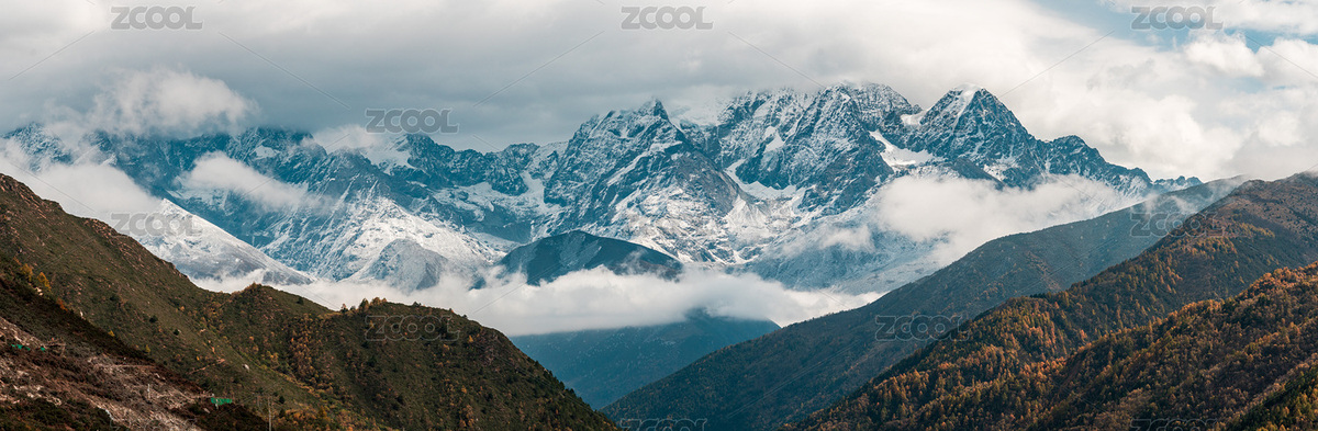 四川川西西嶺雪山風(fēng)光（主預(yù)覽-8726885） - 未分類 - 站酷設(shè)計(jì)師IceBear007原創(chuàng)素材 - 站酷ZCOOL