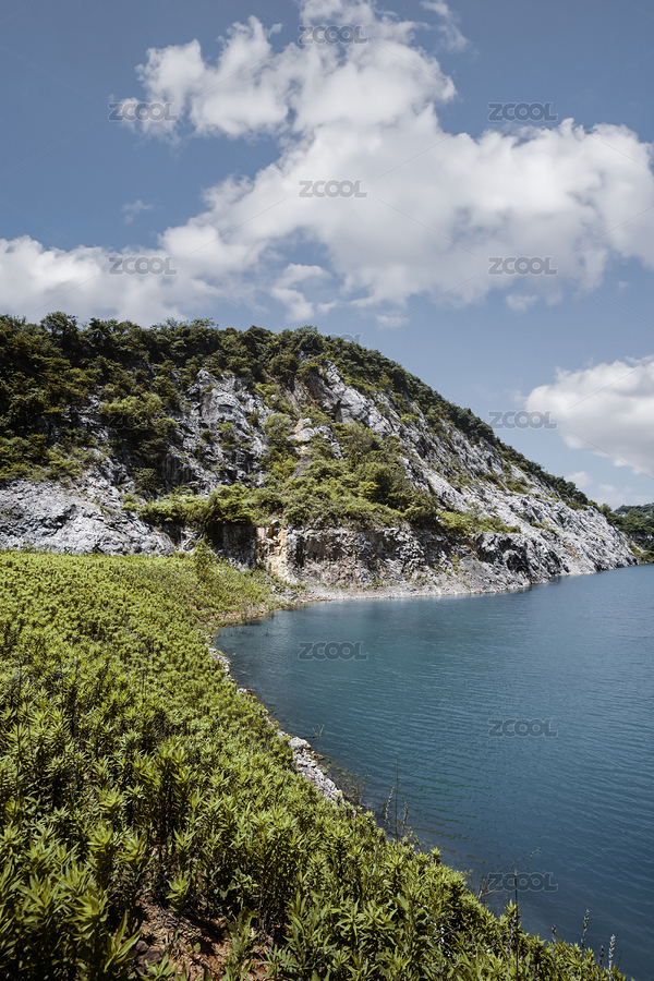 碧水蓝天湖景（主预览-8620333） - 未分类 - 站酷设计师JSQVQ原创素材 - 站酷ZCOOL