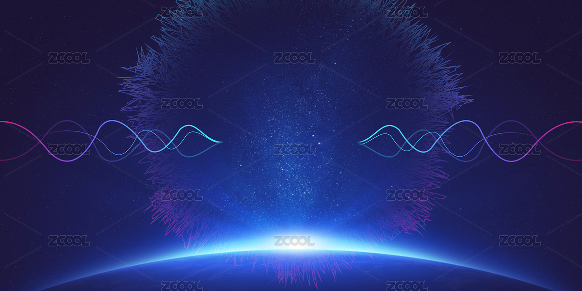 藍色科技線條光點背景（主預覽-8060036） - 未分類 - 站酷設計師AEZM原創(chuàng)素材 - 站酷ZCOOL