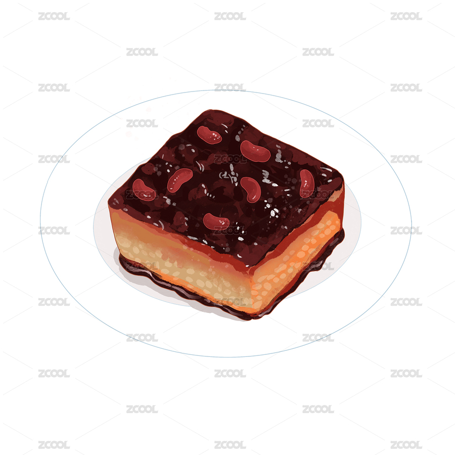 國風手繪西安美食甑糕（主預覽-5881173） - 未分類 - 站酷設計師TYT亭原創(chuàng)素材 - 站酷ZCOOL