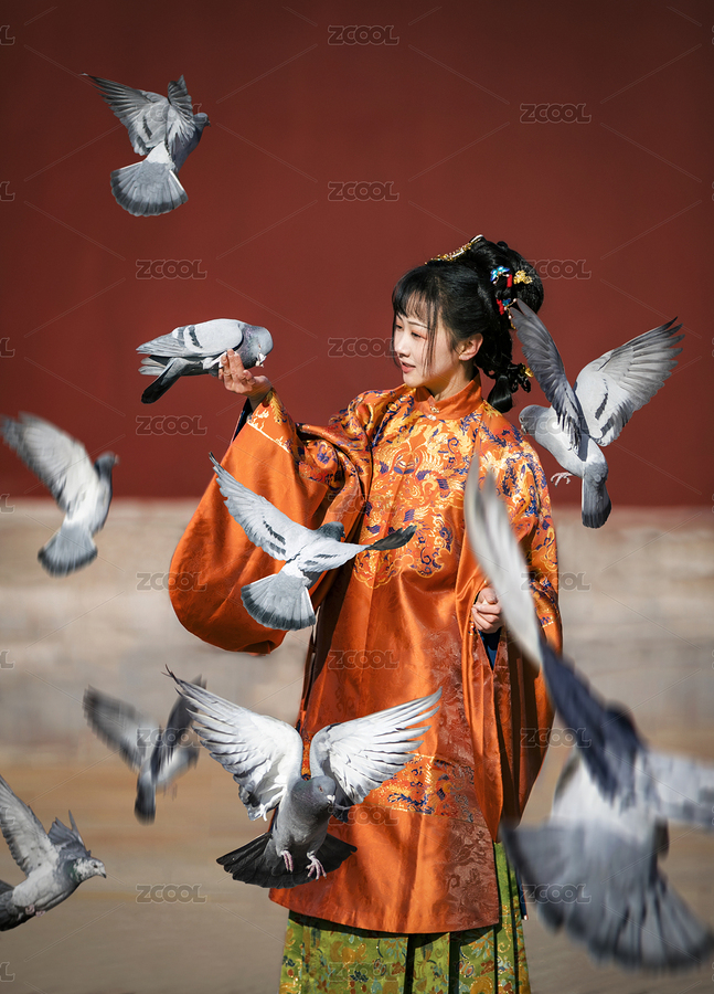 故宫汉服古装人像摄影（主预览-4565075） - 未分类 - 站酷设计师西木叔叔原创素材 - 站酷ZCOOL