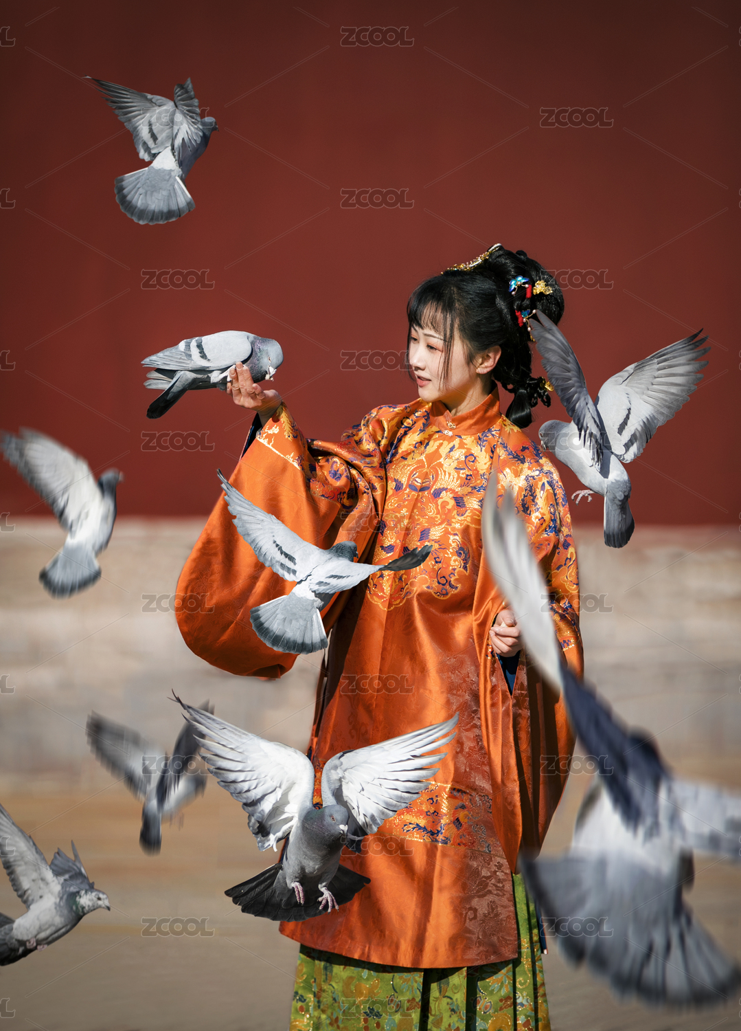 故宫汉服古装人像摄影