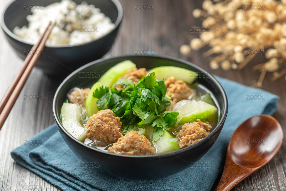 冬瓜丸子湯特寫木桌面背景（主預覽-5578224） - 未分類 - 站酷設計師金翅大鵬原創(chuàng)素材 - 站酷ZCOOL