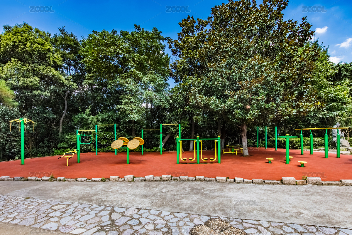 城市公園健身器材休閑場所裝飾環(huán)境（主預(yù)覽-8715319） - 未分類 - 站酷設(shè)計(jì)師贊贊尼原創(chuàng)素材 - 站酷ZCOOL
