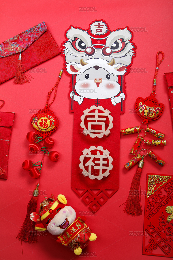 新年吉祥如意的门贴背景（主预览-5022922） - 未分类 - 站酷设计师昙华碎影原创素材 - 站酷ZCOOL