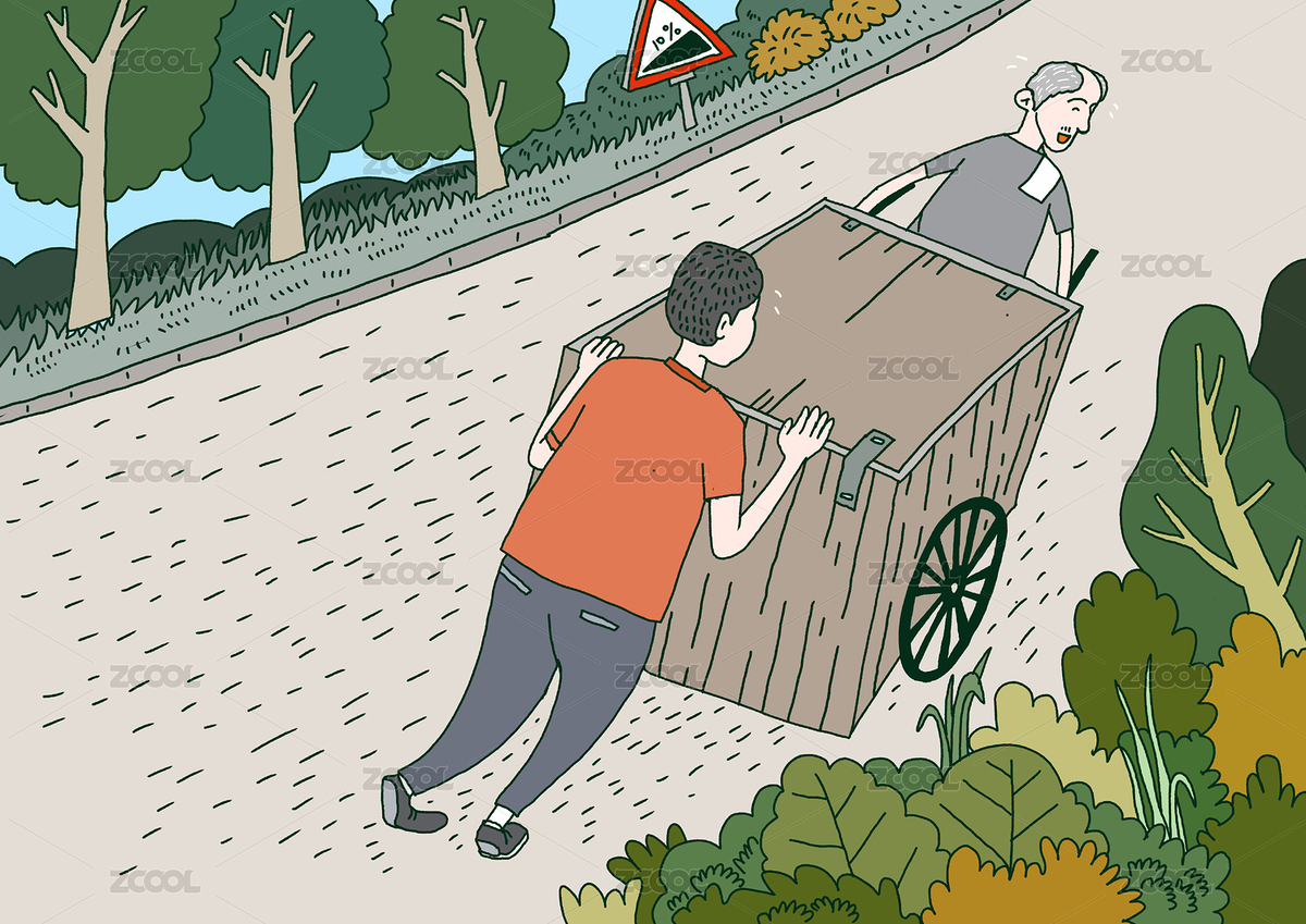 插畫之助人為樂（主預(yù)覽-7099760） - 未分類 - 站酷設(shè)計師蘇小泡原創(chuàng)素材 - 站酷ZCOOL