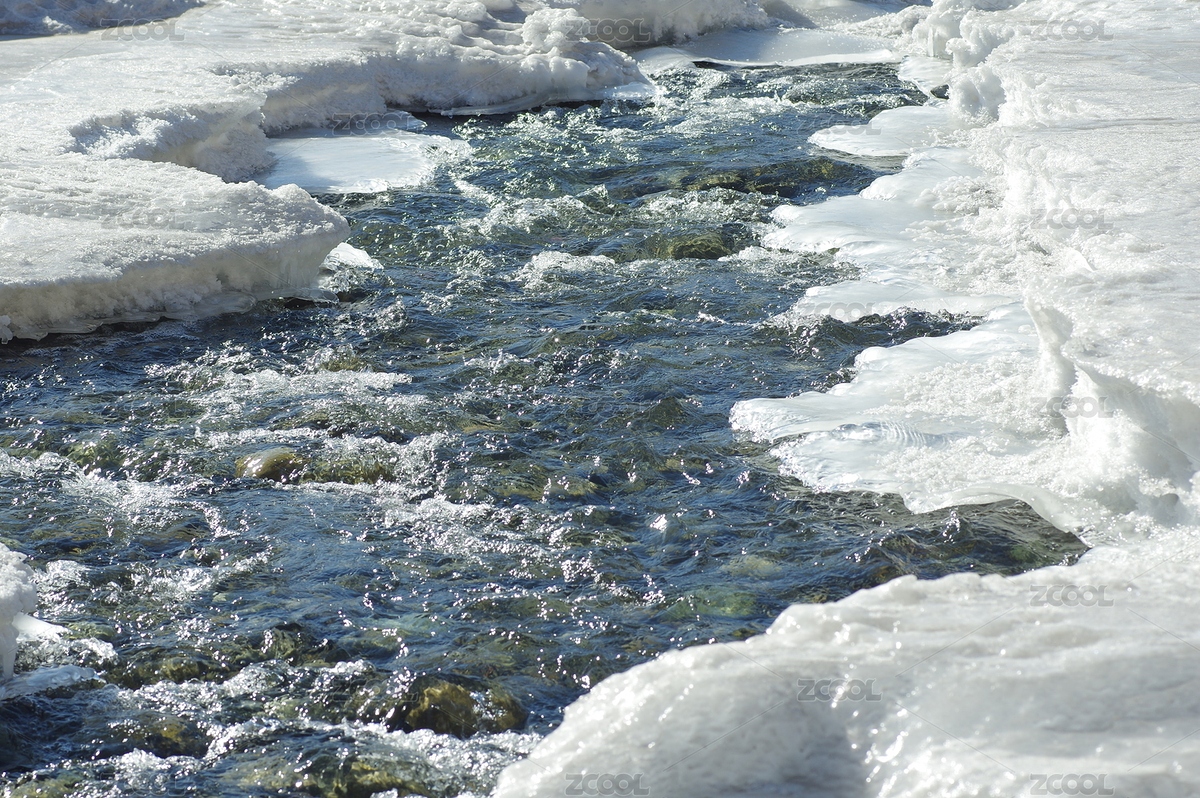 冰河流水（主預(yù)覽-7731797） - 未分類 - 站酷設(shè)計師牛彈琴原創(chuàng)素材 - 站酷ZCOOL