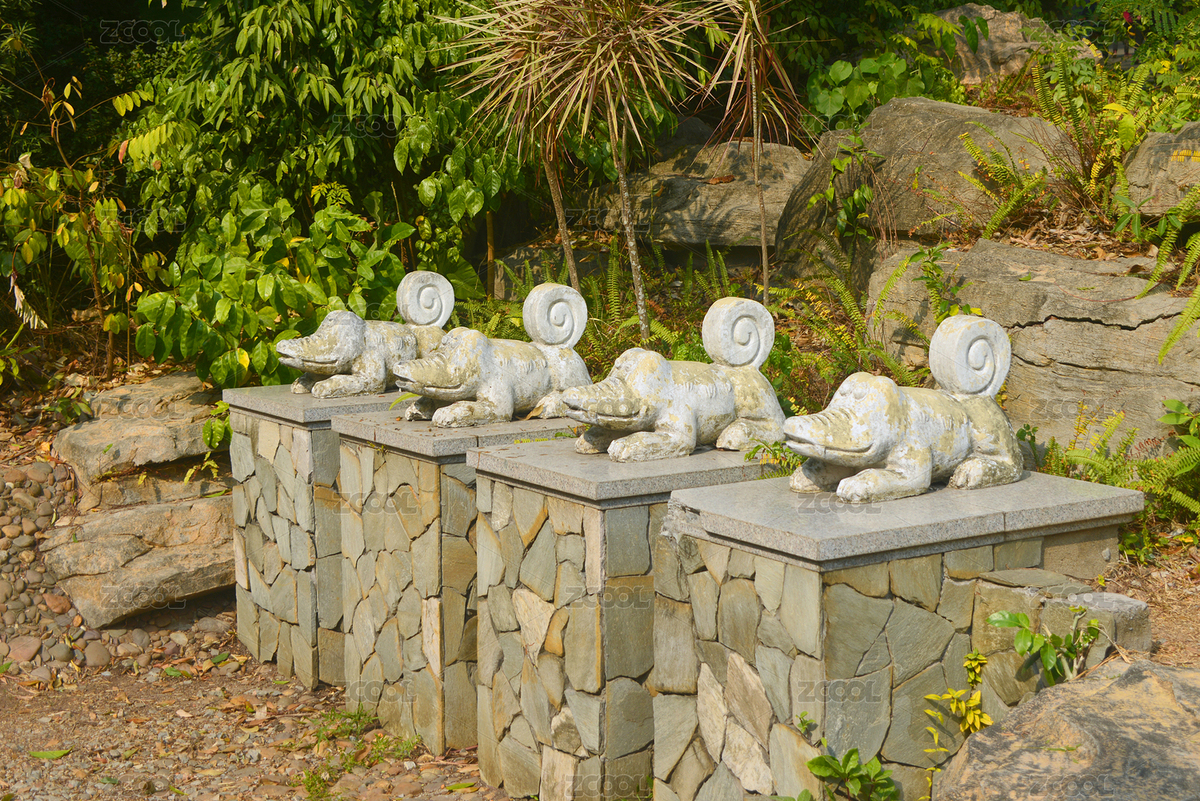 深圳园博园水景园林喷泉雕塑 鳄鱼（主预览-12059867） - 未分类 - 站酷设计师无题图原创素材 - 站酷ZCOOL