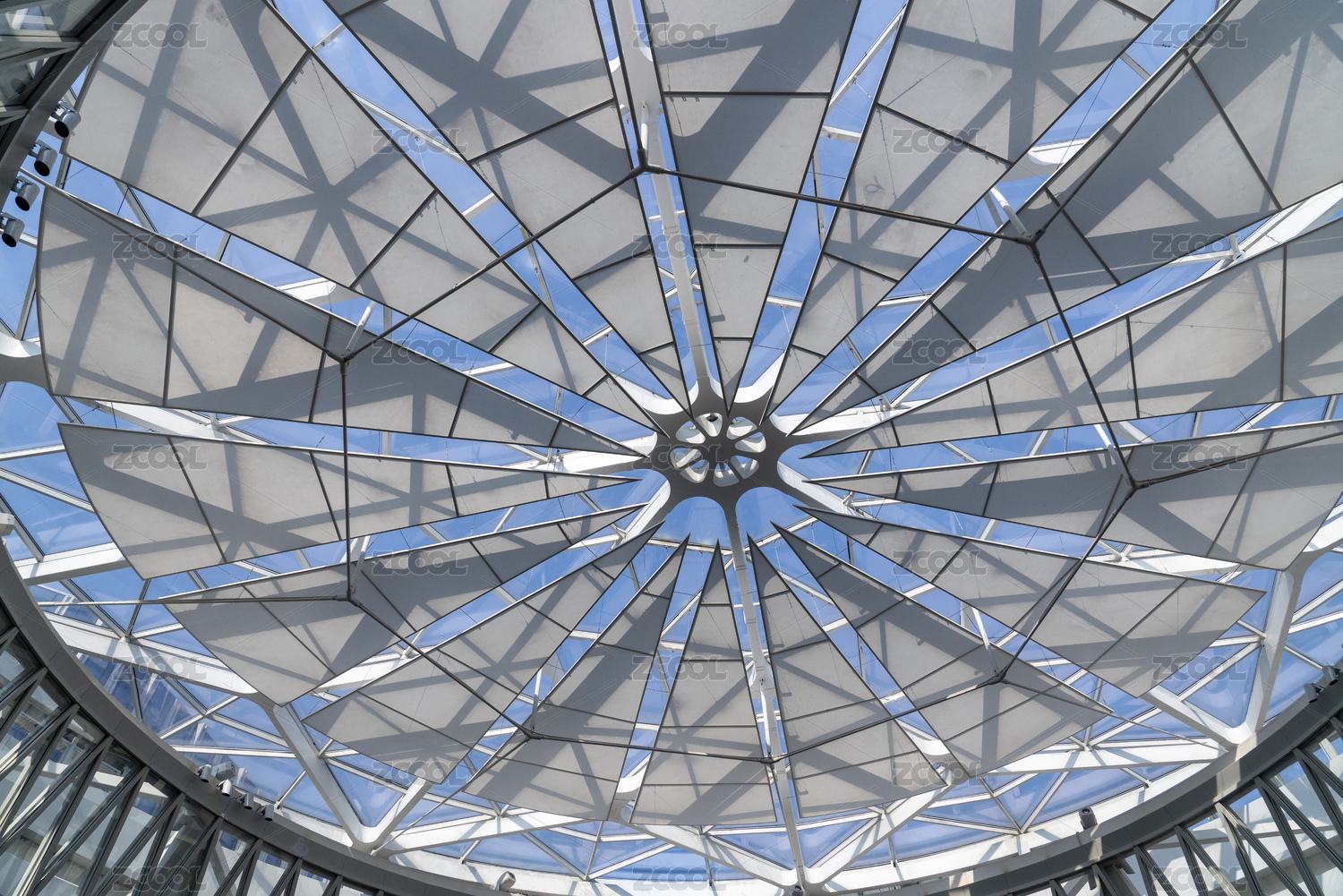 现代建筑房顶建筑结构
