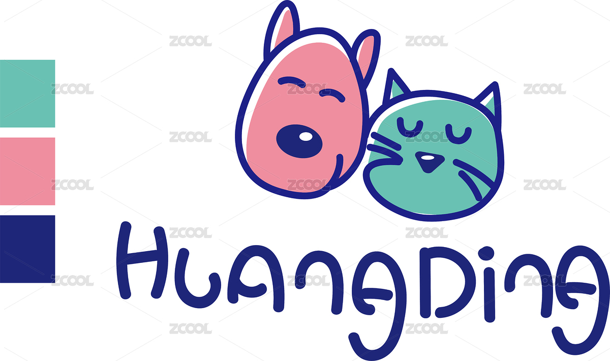 宠物logo（主预览-782648） - 未分类 - 站酷设计师虾画儿原创素材 - 站酷ZCOOL