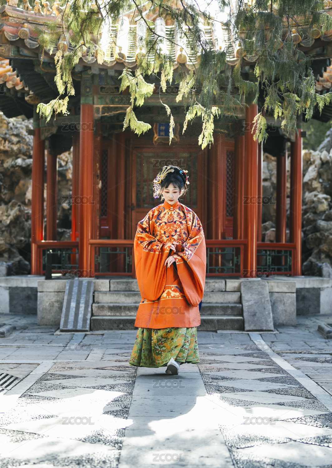 故宫汉服古装人像摄影