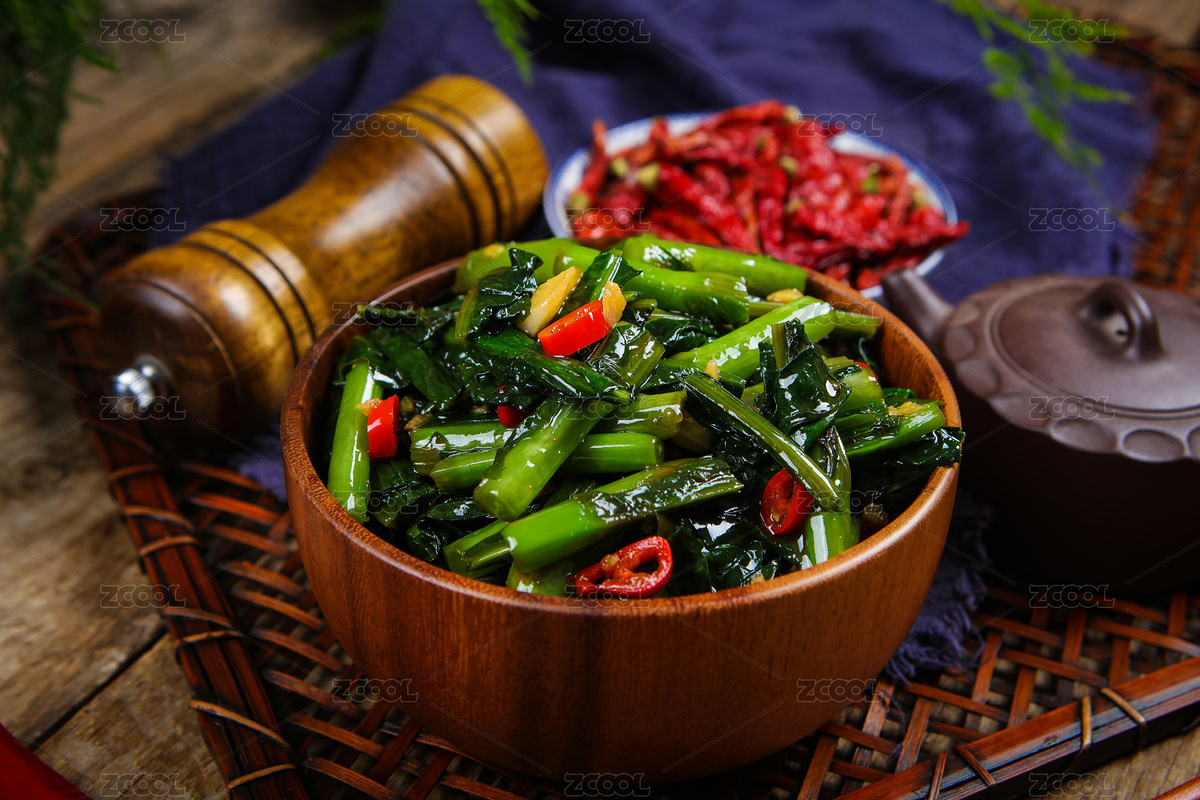 家常美食小炒萵筍葉（主預(yù)覽-5583419） - 未分類 - 站酷設(shè)計師曇華碎影原創(chuàng)素材 - 站酷ZCOOL
