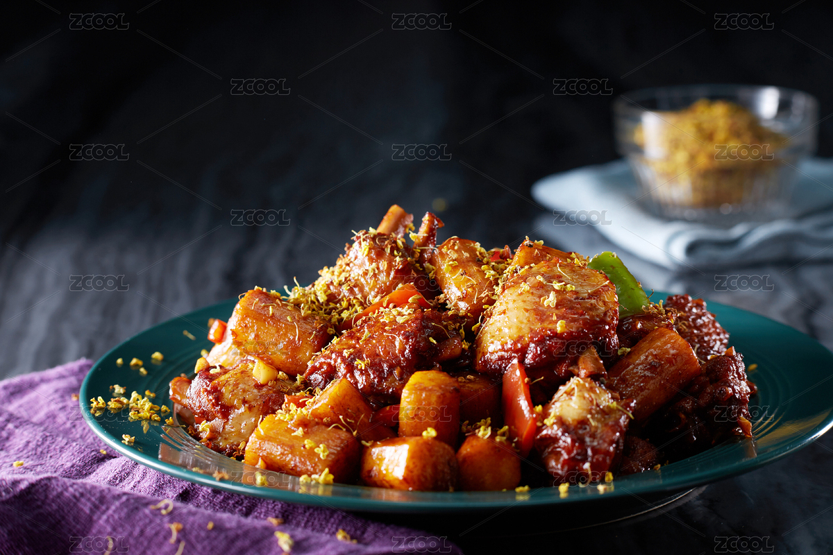 美味的中国菜，桂花土豆焖鸡翅（主预览-1525463） - 未分类 - 站酷设计师lichaoshu原创素材 - 站酷ZCOOL
