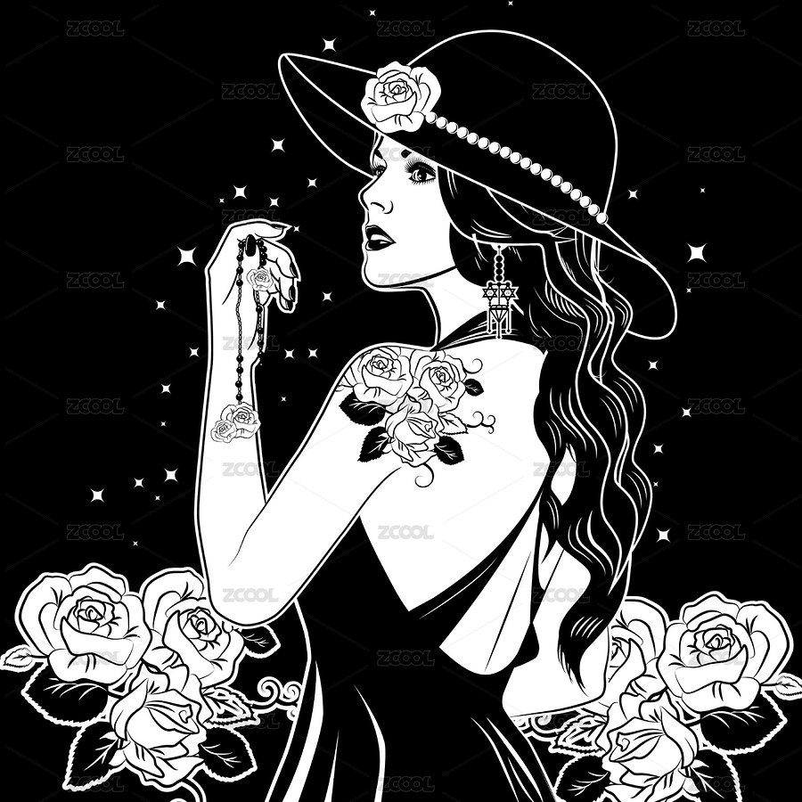 西海岸風(fēng)格 美女（主預(yù)覽-4162050） - 未分類(lèi) - 站酷設(shè)計(jì)師潮墨設(shè)計(jì)原創(chuàng)素材 - 站酷ZCOOL