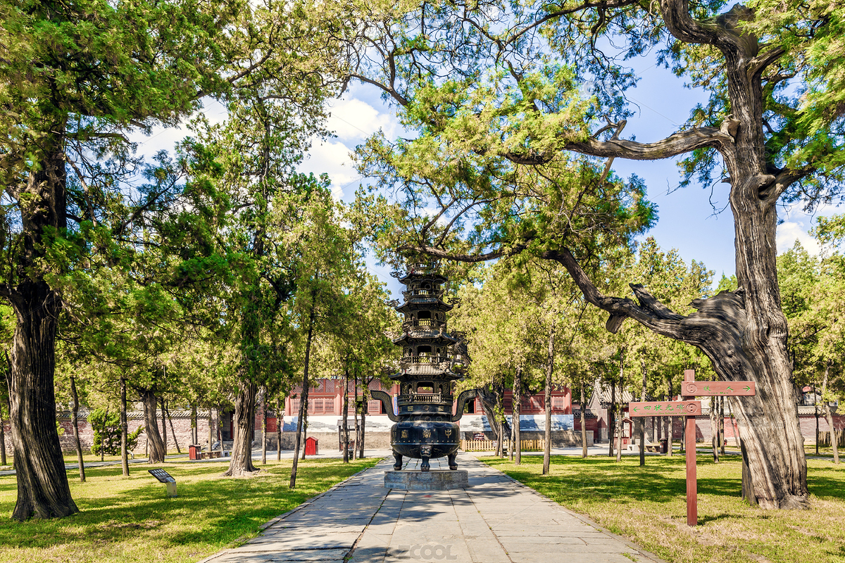 中國河南省登封市中岳廟古柏下的香爐（主預覽-8927863） - 未分類 - 站酷設計師秋影隨風原創(chuàng)素材 - 站酷ZCOOL