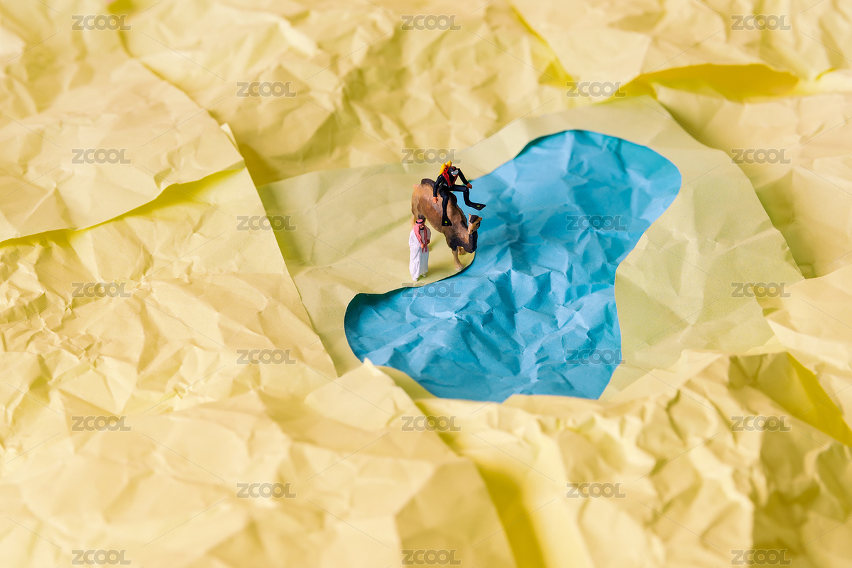 文具用品創(chuàng)意-沙漠中的潛水員（主預(yù)覽-8027351） - 未分類 - 站酷設(shè)計(jì)師Foto貓?jiān)瓌?chuàng)素材 - 站酷ZCOOL