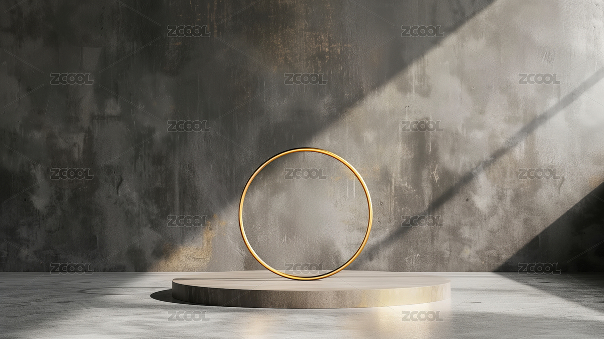 3D黑色圓形金屬質(zhì)感電商產(chǎn)品展臺（主預(yù)覽-3392761） - 未分類 - 站酷設(shè)計師風(fēng)車車同學(xué)原創(chuàng)素材 - 站酷ZCOOL