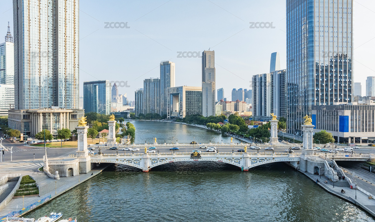 天津北安橋建筑航拍景觀（主預(yù)覽-8948747） - 未分類 - 站酷設(shè)計(jì)師西木叔叔原創(chuàng)素材 - 站酷ZCOOL