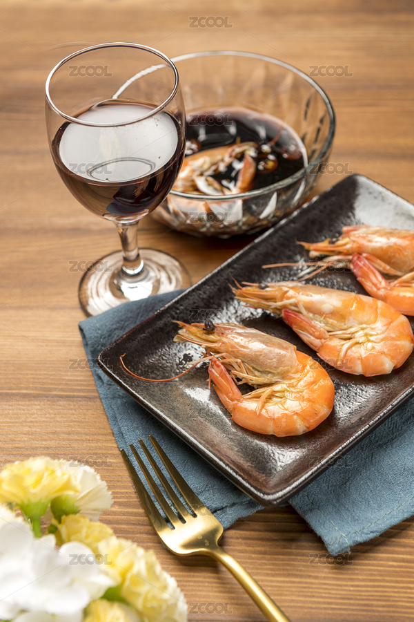 一盤水煮蝦擺放在桌面上特寫（主預(yù)覽-8379183） - 未分類 - 站酷設(shè)計(jì)師金翅大鵬原創(chuàng)素材 - 站酷ZCOOL