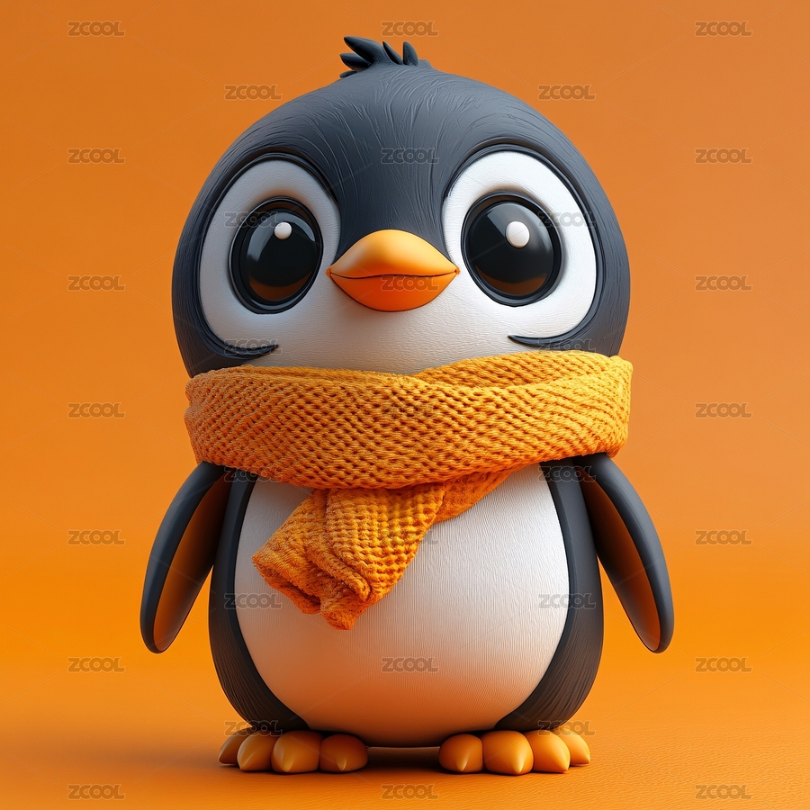 原創(chuàng)企鵝ip設(shè)計（主預(yù)覽-7620125） - 未分類 - 站酷設(shè)計師未來科技視覺原創(chuàng)素材 - 站酷ZCOOL