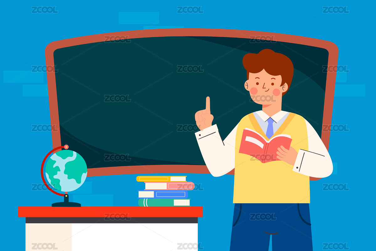 講課的男老師矢量插畫（主預(yù)覽-6131538） - 未分類 - 站酷設(shè)計(jì)師jingzheer原創(chuàng)素材 - 站酷ZCOOL
