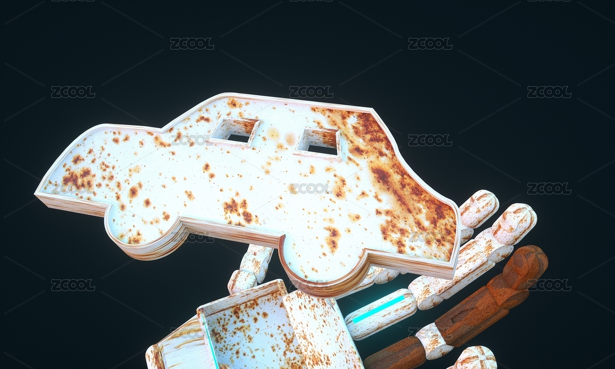二手车机器人手臂创意场景（主预览-6901805） - 未分类 - 站酷设计师WUWUDEFENSI原创素材 - 站酷ZCOOL