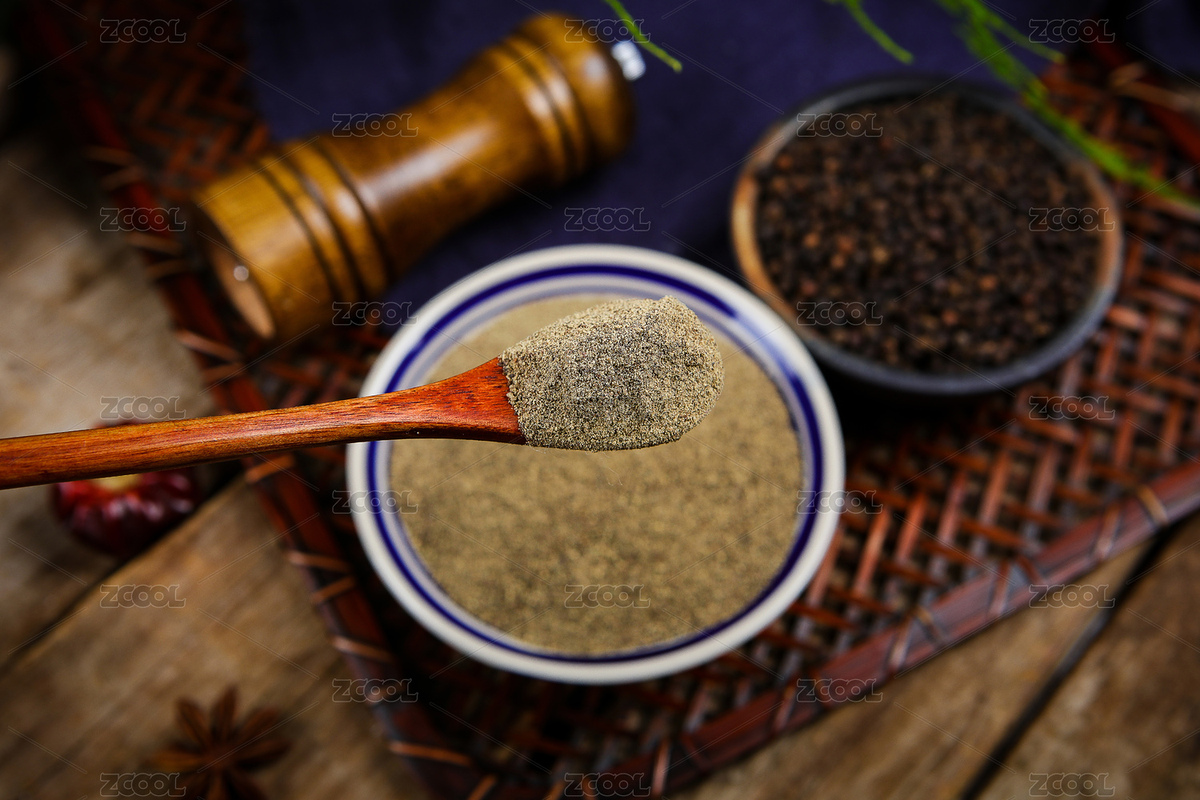 烹飪佐料辛香料黑胡椒粉（主預覽-5304718） - 未分類 - 站酷設計師曇華碎影原創(chuàng)素材 - 站酷ZCOOL