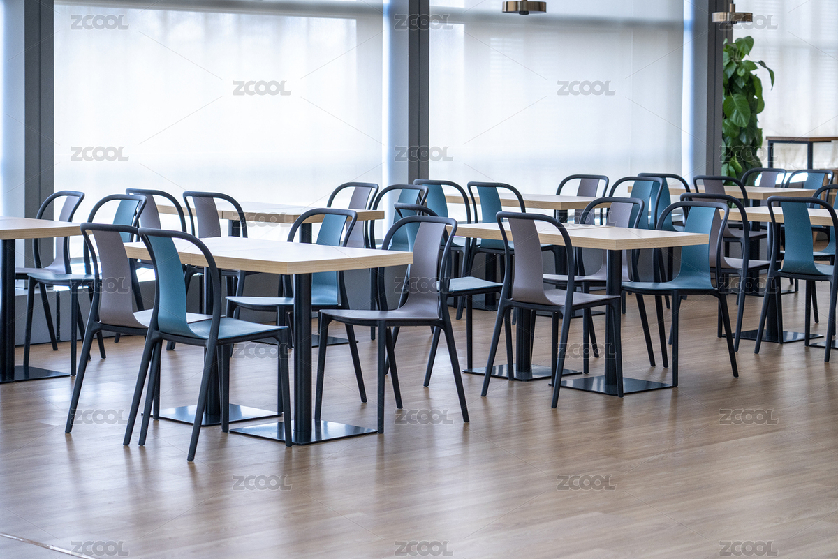 企業(yè)員工餐廳室內(nèi)景觀（主預(yù)覽-2310052） - 未分類 - 站酷設(shè)計(jì)師WANGYUXUAN1211原創(chuàng)素材 - 站酷ZCOOL
