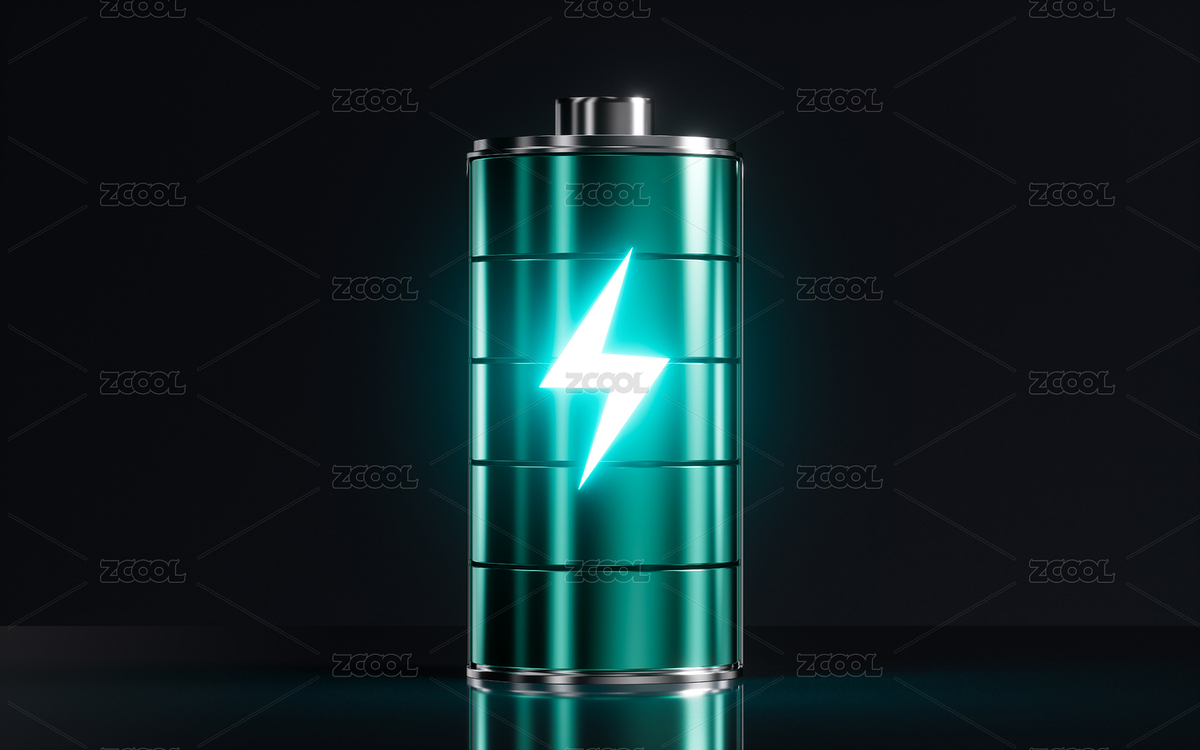 电池与电能3D渲染（主预览-7747622） - 未分类 - 站酷设计师TinaJi0718原创素材 - 站酷ZCOOL