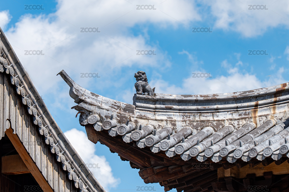 上海真如寺屋脊獸（主預覽-11397154） - 未分類 - 站酷設計師刀劍knight原創(chuàng)素材 - 站酷ZCOOL