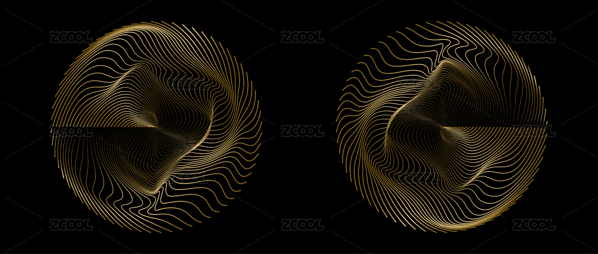 金色線條山玄關(guān)客廳抽象山水意境裝飾畫（主預覽-5906991） - 未分類 - 站酷設(shè)計師城森創(chuàng)意原創(chuàng)素材 - 站酷ZCOOL