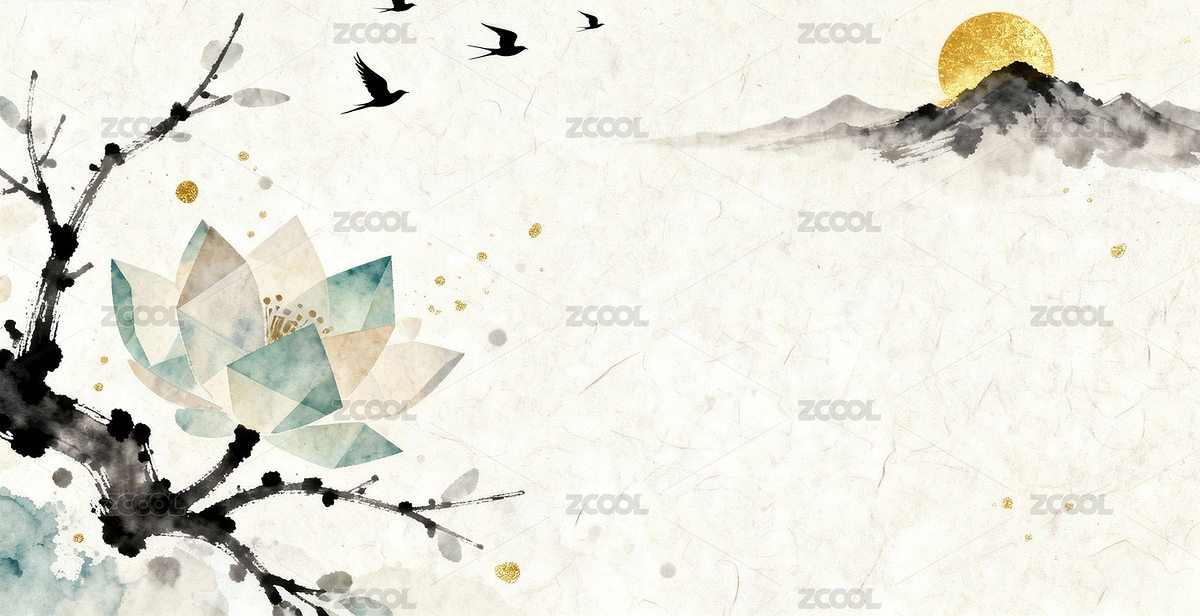 水墨山水花鸟图（主预览-12744087） - 未分类 - 站酷设计师MwnKNpDBLL原创素材 - 站酷ZCOOL