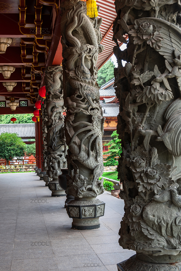 福州旗山万佛寺雕花石柱（主预览-2342557） - 未分类 - 站酷设计师我是故里哦原创素材 - 站酷ZCOOL