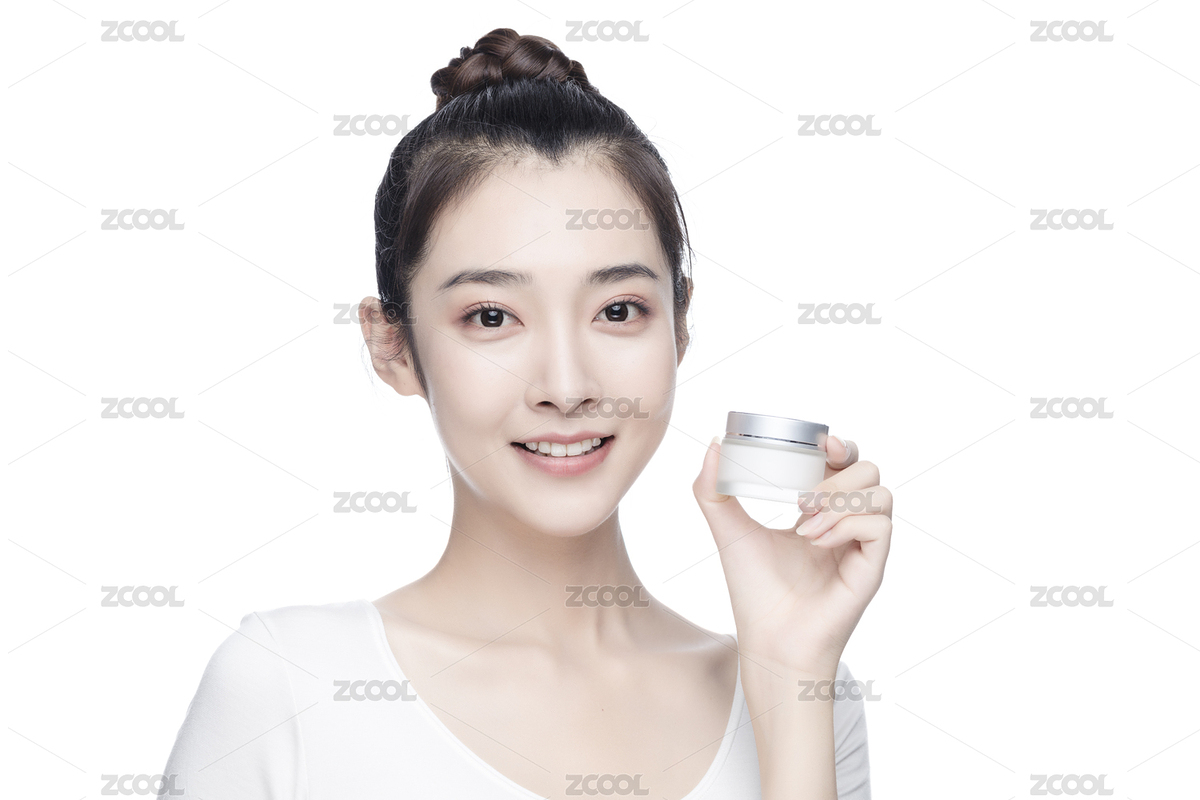 漂亮的亞洲美女抹面霜白色背景半身肖像（主預(yù)覽-5575111） - 未分類 - 站酷設(shè)計(jì)師Z11151659原創(chuàng)素材 - 站酷ZCOOL