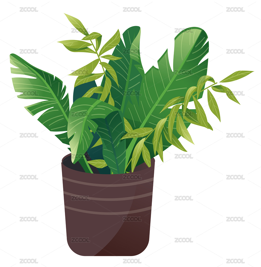 芭蕉葉矢量插畫（主預(yù)覽-6767256） - 未分類 - 站酷設(shè)計(jì)師小玉輝輝桃原創(chuàng)素材 - 站酷ZCOOL