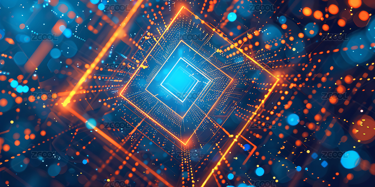 矩陣立方體三維空間科技背景（主預(yù)覽-9280495） - 未分類 - 站酷設(shè)計師AIGC哲宸視覺原創(chuàng)素材 - 站酷ZCOOL