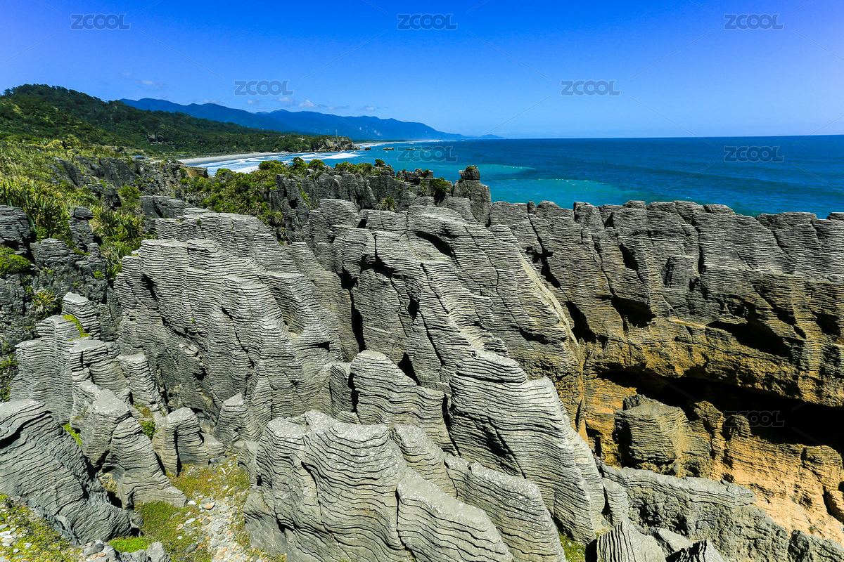 新西兰南岛普纳凯基Punakai千层饼岩（主预览-8521288） - 未分类 - 站酷设计师chrislibin原创素材 - 站酷ZCOOL