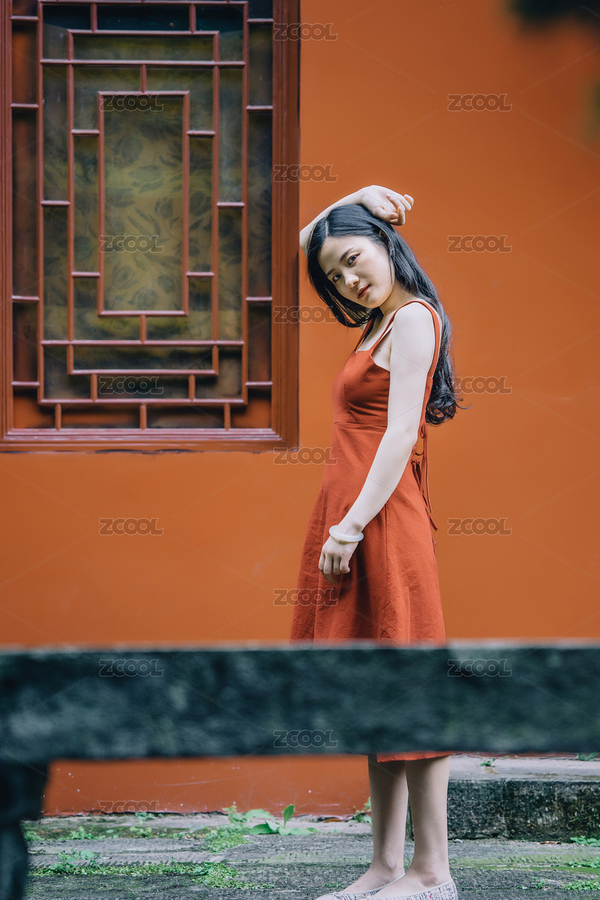 古典宮廷風格紅色裙子女生（主預覽-2772375） - 未分類 - 站酷設計師漢大將軍袁紹原創(chuàng)素材 - 站酷ZCOOL