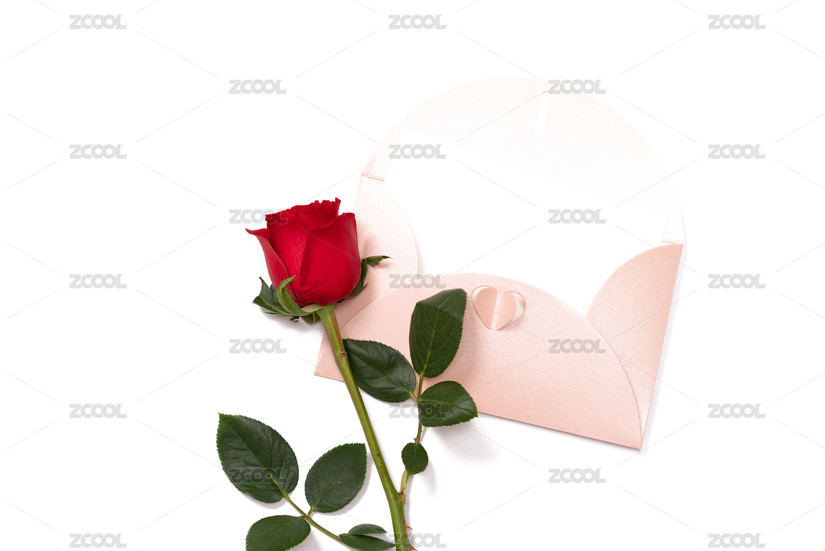 紅色的玫瑰花和一封信（主預(yù)覽-7652197） - 未分類 - 站酷設(shè)計(jì)師橘貓Mia原創(chuàng)素材 - 站酷ZCOOL