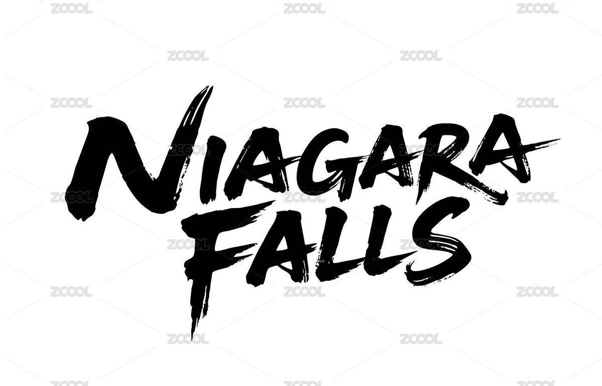 尼亞加拉瀑布書法毛筆字（主預(yù)覽-12694815） - 未分類 - 站酷設(shè)計(jì)師Miruis原創(chuàng)素材 - 站酷ZCOOL