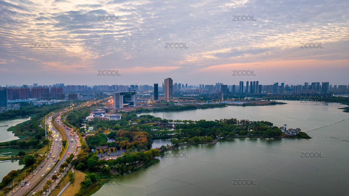 武漢金銀湖與金山大道夜景（主預(yù)覽-7319404） - 未分類 - 站酷設(shè)計師攝影師慢速航班原創(chuàng)素材 - 站酷ZCOOL